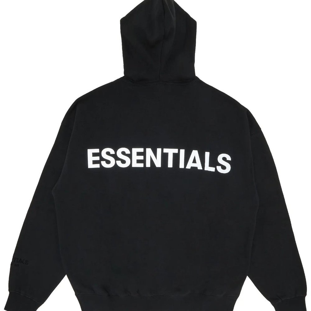 Fear of God Essentials 3M Logo Pullover Hoodie F/W 2019 Small Mint Condition